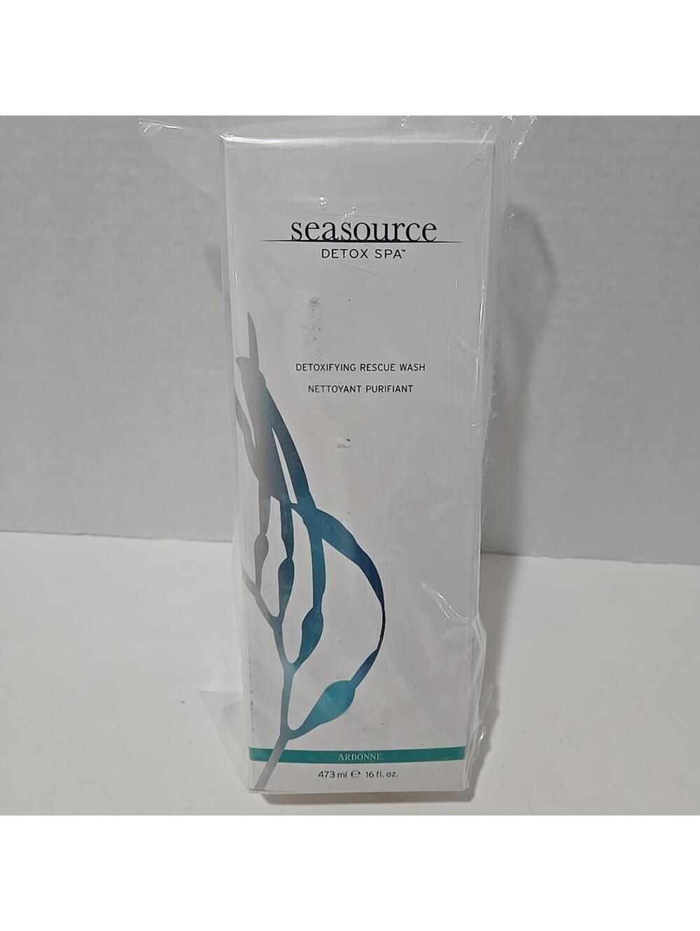 Arbonne Seasource Detox Spa Detoxifying Rescue Wash 16 oz New